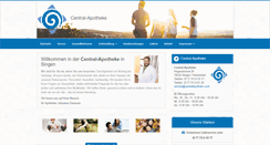 Desktop Screenshot of centralapotheke.com